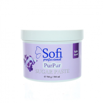 Сахарна паста для шугарінгу Sofi May PurPur з ароматом ожини LIGHT HARD 700 г