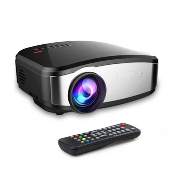 Проектор портативный CheerLux LED Projector С6 Lid с динамиком Чёрный