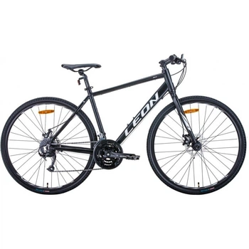 Велосипед AL 28 Leon HD-80 DD 19 графитовый с черным (м) 2021