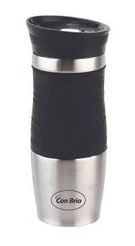 ТермоКружка Сon Brio СB-364-BlaСk 380 мл чорна