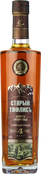 Грузинский коньяк (бренди) Старый Тифлис 4* 0.5 л 40% (4860119940026)