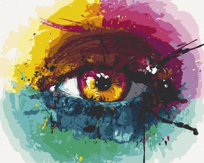 Картина за номерами "Райдужне око" Art Craft 10246-AC 40x50 см