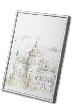 Фоторамка Elf алюміній срібло матове 40х40 см квадратна