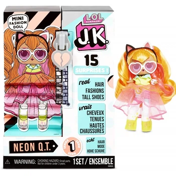 Игровой набор с куклой LOL JK Mini JK Neon Q.T. (MGA Entertainment, США) ЛОЛ Мини Леди Неон Кьюти (570776E7CAZ)