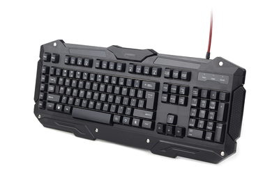 Клавиатура Gembird KB-UMGL-01-UA Ukr Black USB