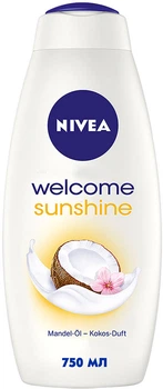 Парфумований гель для душу Nivea Welcome Sunshine з кокосовою олією 750 мл (4005808741359)