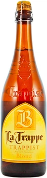Пиво La Trappe Blond светлое фильтрованное 6.5% 0.75 л (8711406121580)