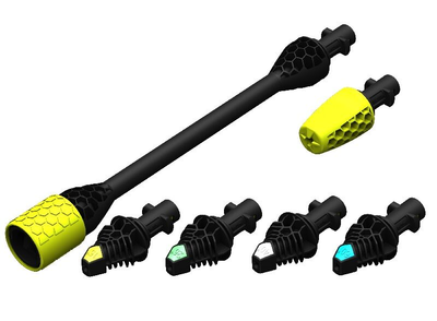 Копье с насадками для АВД AVA&nbsp;P70-P80 AVA AVA PS6 Nozzle Kit 140-170 (P70-P80) 11-120-203