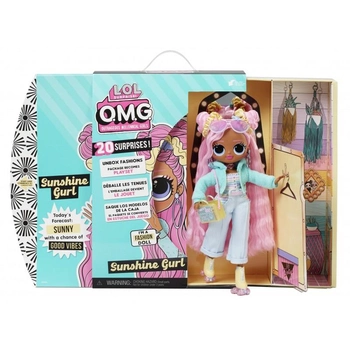 Игровой набор с куклой LOL OMG 5 Sunshine Gurl (MGA Entertainment, США) ЛОЛ ОМГ Леди Рассвет (Саншайн) (572787)