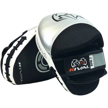 Лапы Rival Fitness Punch Mitts Черно-серые