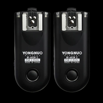 Радиосинхронизатор вспышек Yongnuo RF-603 N II для NIkon (2 шт) (RF-603 II N1)