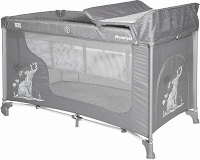 Манеж Lorelli Moonlight 2L Grey Fun (MOONLIGHT 2L grey fun)