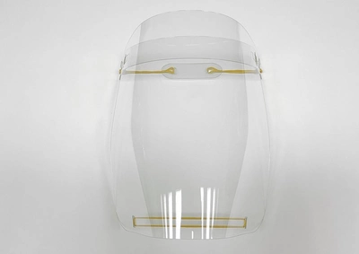 Ізолююча захисна маска - екран БРТ Прозорий щиток для обличчя