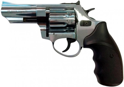 Револьвер під патрон Флобера EKOL 3 "хром (10069) + в подарунок Патрони Флобера 4 мм Sellier & Bellot Sigal (50 шт) + Кобура оперативна для револьвера універсальна + Збройна чищення мастило-спрей XADO