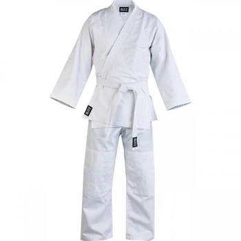 Кимоно для Дзюдо детское BlitzSport Student Judo Suit - 350g Белое (120)