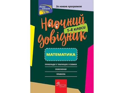 Наочний довідник. Математика. 1-4 класи.