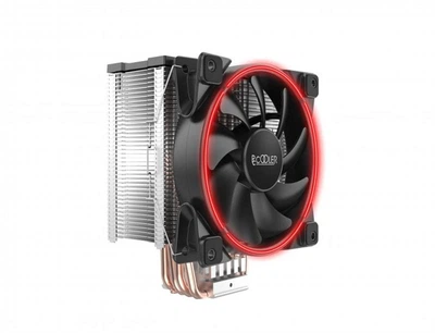 Кулер процессорный PCCooler GI-X5R V2 Red, Intel: 2066/2011/1150/1151/1155/1156/775, AMD: AM2/AM2+/AM3/AM3+/AM4/FM1/FM2/FM2+, 148х126х85 мм, 4-pin