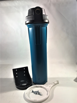 Фильтр-колба Tiger Filtration BB20, тип-03, усиленная, 20 бар, 1" (без картриджа) бирюзовая
