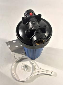 Фильтр-колба Tiger Filtration BB10, тип-01, 8 бар, 1" (+картридж) синяя