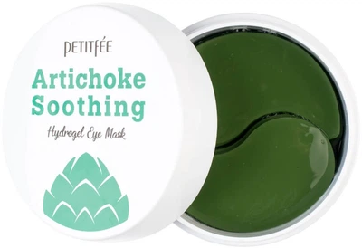 Гідрогелеві патчі для очей Petitfee Artichoke Soothing Hydrogel Eye Mask Артишок 60 шт (8809508850559)