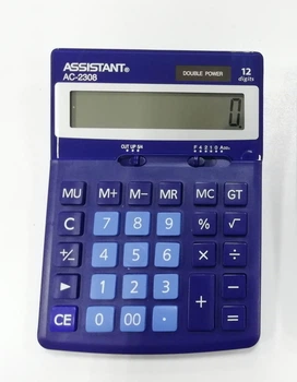 Калькулятор Assistant AC-2308 Dark blue 170х123х33мм