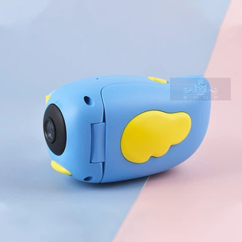Дитячий фотоапарат відеокамера Kids Camera DV-A100 Пташка Блакитна