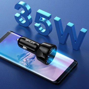 Зарядне автомобільне BRUM BM-AQ002 QC3.0 (3USB 7A)