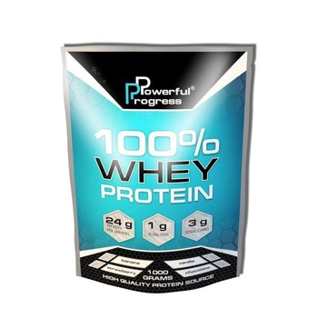 Сывороточный протеин изолят Powerful Progress 100% Whey Protein 1000 грамм Орео
