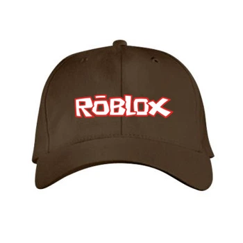 Кепка Roblox logo Шоколадний