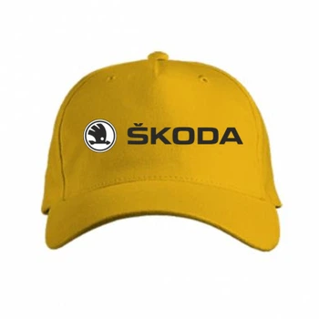 Кепка Skoda logo Жовтий