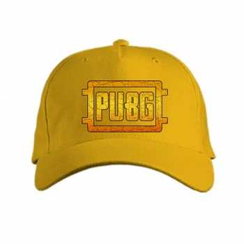 Кепка PUBG and cracks Жовтий