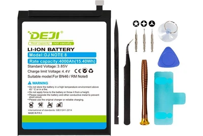 Акумулятор Xiaomi BN4A (DEJI) для Redmi Note 7 + набір інструментів High Copy