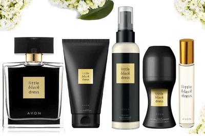 Подарочный набор Avon Little Black Dress из 5 в 1 для женщин - Эйвон Чёрное платье
