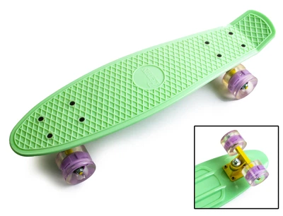 Пенні борд дитячий Penny Bord м'ятний сяючи колеса SD-1497515666