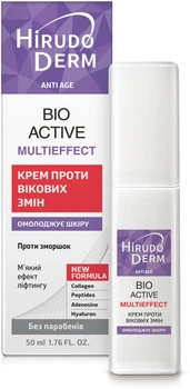 Крем против возрастных изменений Биокон Hirudo Derm Anti Age Bio Active Multieffect 50 мл (4820008319111)