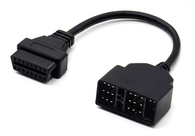Переходник для сканера Toyota ELM 327 22 pin 641792160 Черный