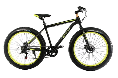 Велосипед E-motion Fatbike GT 26" / рама 19" чёрно-жёлтый