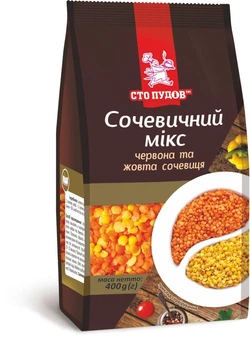 Чечевичный микс Сто Пудов, 0,4 кг