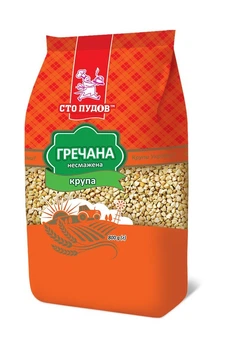 Гречка нежаренная, Сто Пудов, 0,8 кг