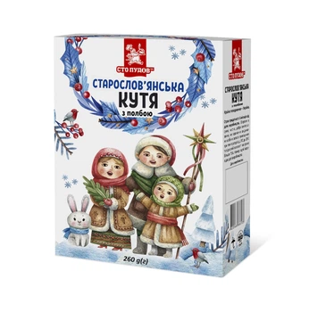 Набор для приготовления кутьи "Старослов'янська" с полбой Сто Пудов, 0,260 кг
