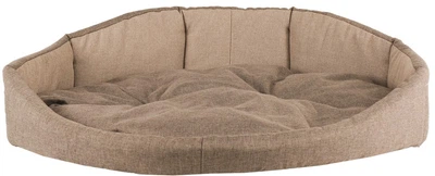 Legowisko dla psów i kotów FX Home Owalne M 60x50x18 cm Brown (2820000014658)