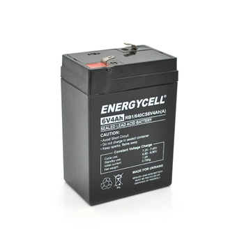 Акумуляторна батарея Energycell RB640CS6V4Ah 6V, 4Ah RB2/640CS6V4Ah (A) 071