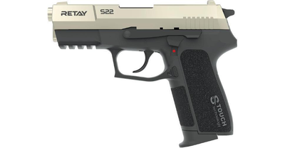 Пистолет стартовый Retay S22 кал 9 мм Цвет - satin (1195.06.22)