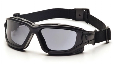 Балістичні окуляри захисні із ущільнювачем Pyramex i-Force XL (Anti-Fog) (gray) сірі