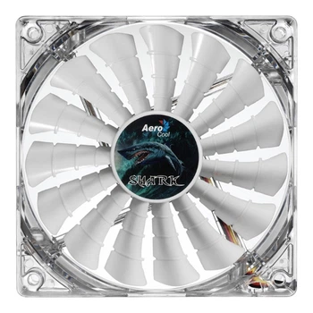 Вентилятор Aerocool Shark Fan 120мм LED (Great White)