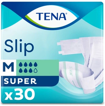 Подгузники для взрослых Tena Slip Super 2 Medium 30 шт.