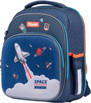 Рюкзак школьный 1Вересня S-106 Space синий для мальчиков 16 л (552242)