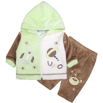 Костюм брючний для хлопчика Hawk Kids WI7095e 68 см Коричневий