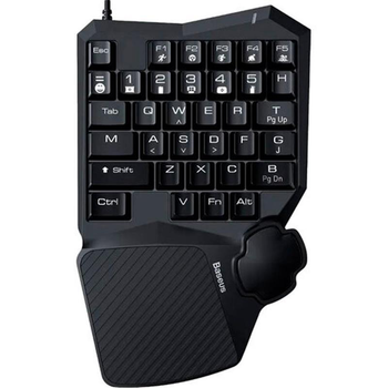 Клавіатура Baseus Gamo USB Black (GMGK01-01)