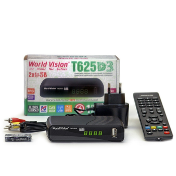 ТВ-ресивер World Vision T625D3